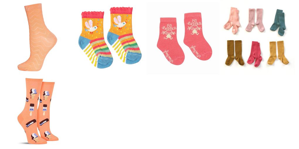 apricot socks